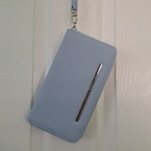 Steve Madden Powder Blue Wristlet Wallet